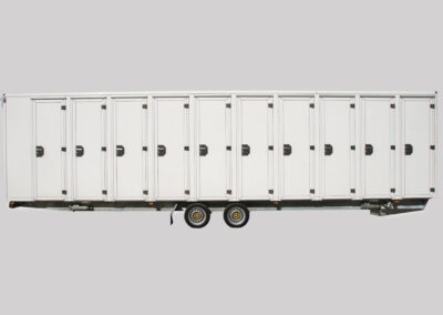 SW 19er Toilettenwagen 4WB Frontansicht